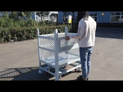 قفص نقالة ستيلاج متحرك مع عجلات